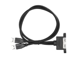 Baoj-2026novocabo De Extensão Usb 3.0 Com 2 Portas 50cm