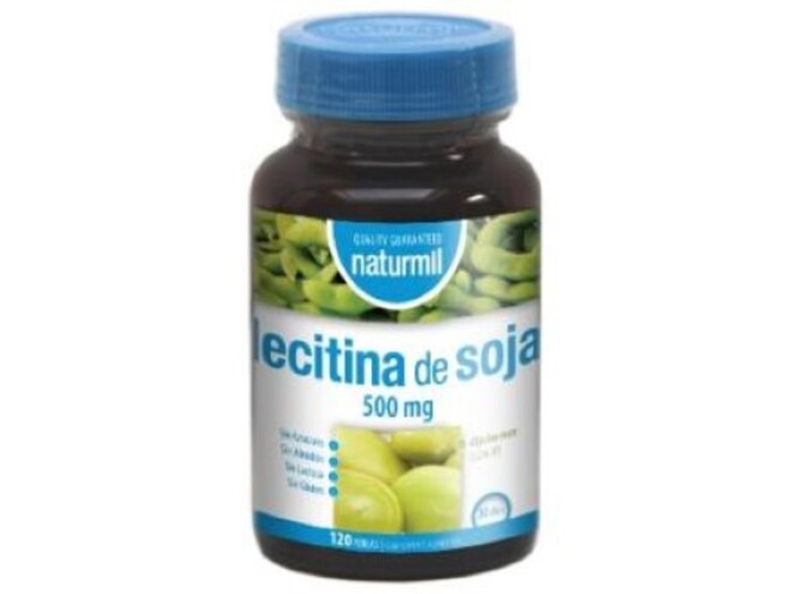 Té NATURMIL Lecitina De Soja (120 pérolas de 500mg)