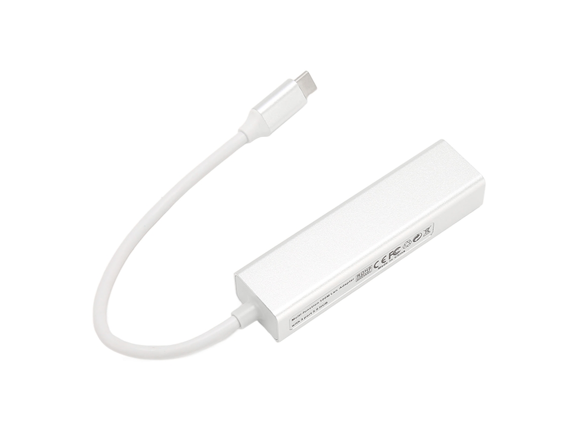 Adaptador Usb-c, Estación De Acoplamiento Rj45, Concentrador Multipuerto Con Transferencia De Datos De Alta Velocidad.
