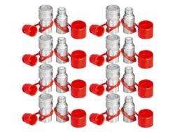 Juego de acoples hidráulicos rápidos de 1/2 NPT para maquinaria pesada Tekmaquinas