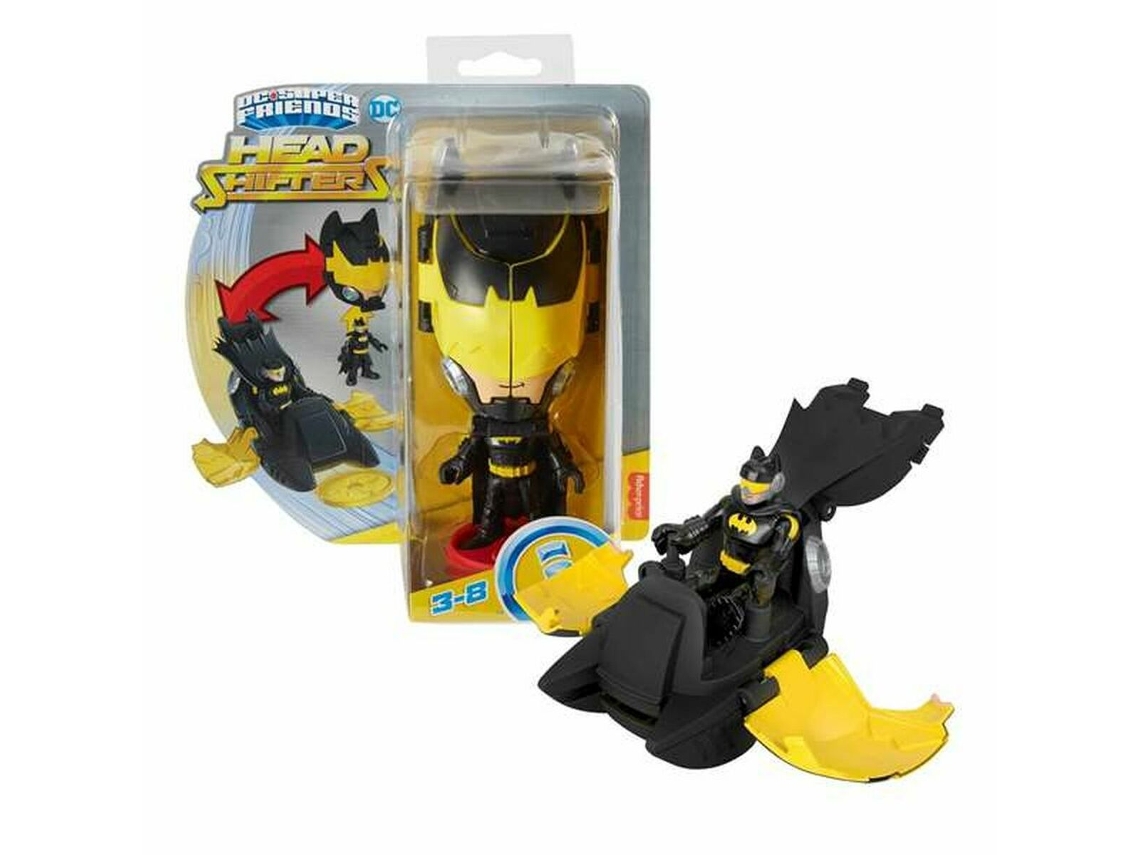 Figura de Acción DC COMICS Head Shifters Super Friends Imaginext (Edad Mínima Recomendada: 3 años)