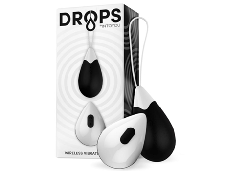 Huevo Vibrador Control Remoto Usb Silicona Negro DROPS