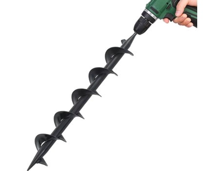 vidaXL Broca de taladro de acero 75x600 mm