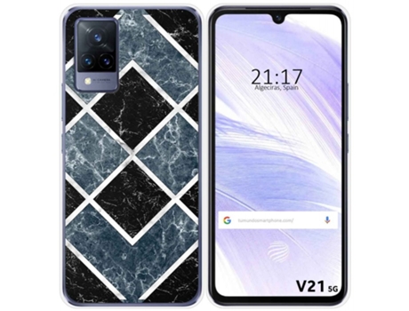 Carcasa Vivo V21 5G TUMUNDOSMARTPHONE Dibujos Multicolor