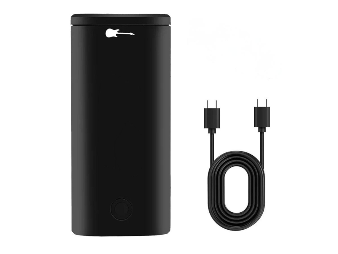 Interfaz De Sonido De Guitarra Pocket Con Puerto Type C Para Ios Plug And Play Tarjeta De Sonido De Grabación Interna