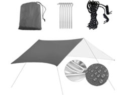 Conjunto De Lonas Multifuncionales Para Senderismo, Parasol, Protección Solar Y