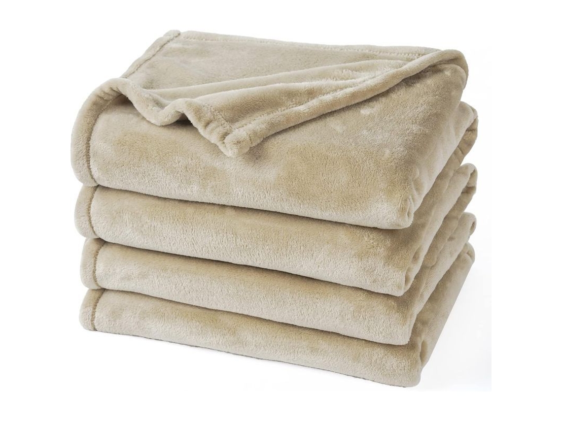 Manta De Felpa Ultrasuave, Tamaño Doble, 220x230 Cm, Antipilling, Cómoda Y Ligera, 280 G/m².