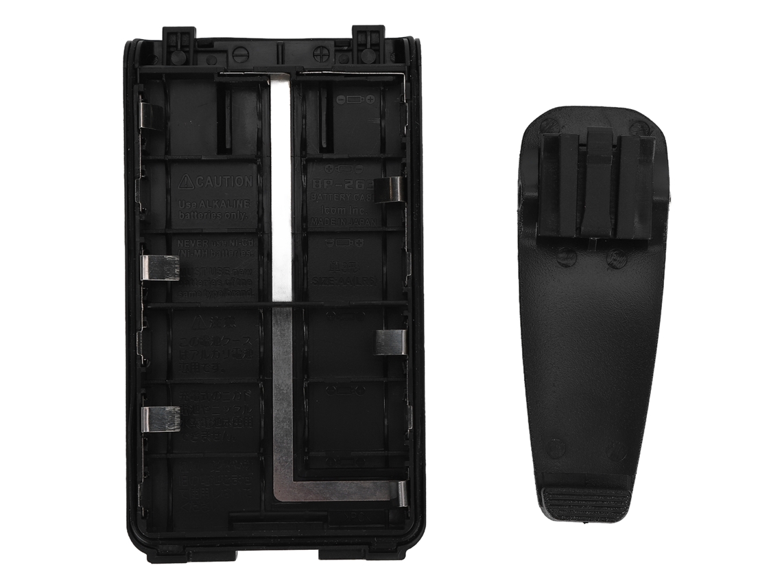 Estuche de batería de plástico compatible con dispositivos específicos