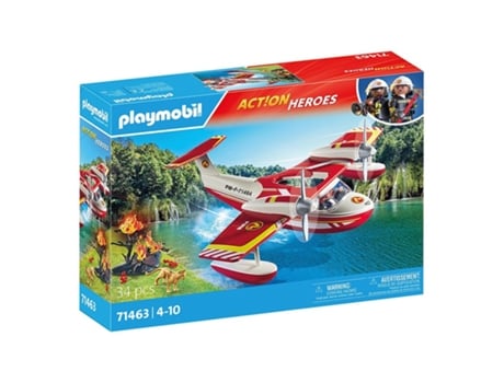 Hidroavión de Bomberos PLAYMOBIL