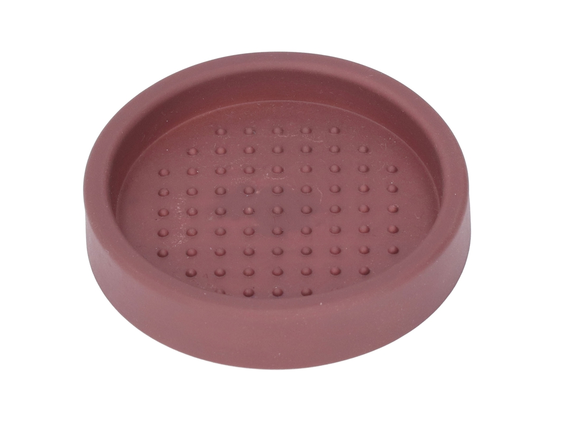 Tapete protector para impresión de café, antideslizante, redondo, marrón, para café y hogar