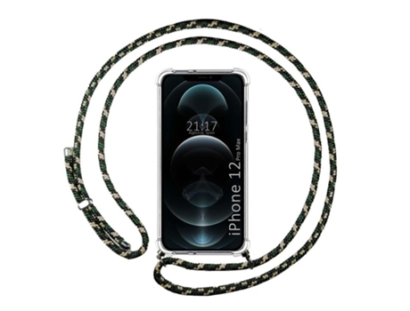 Carcasa iPhone 12 Pro Max (6.7) TUMUNDOSMARTPHONE Colgante Verde