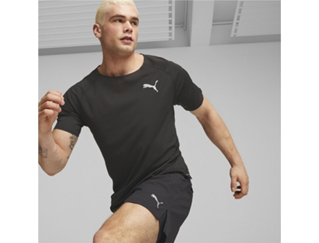 Camiseta de Hombre para Running PUMA Run Ultraspun Negro (S)