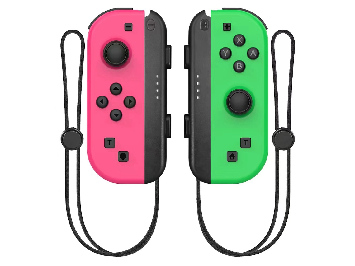 Mando Joypad Multicolor para Nintendo Switch, Gamepad Inalámbrico, Joy-Cons con Doble Vibración y Mandos para Switch Viewleaf