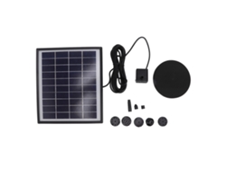 Bomba Solar Para Fuente De 5,0 W, Antiatascos, Portátil, Fácil De Limpiar, Flotante, Para Exteriores, 12 V