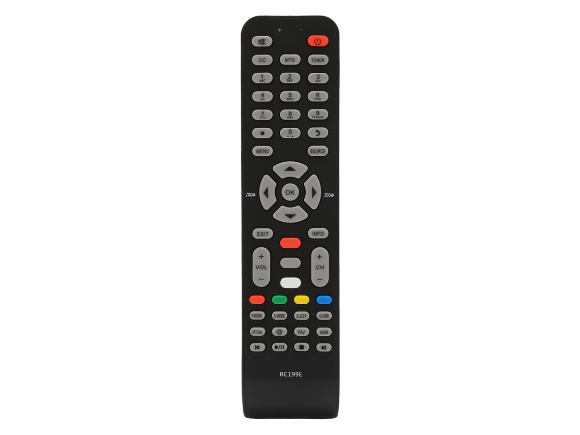 Controle Remoto Substituto Universal Para Tv Tcl Rc199e Com Botões Grandes E Resistente À Desgaste
