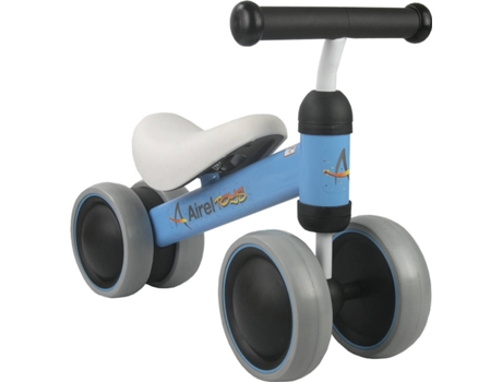 Airel Triciclo Sin pedales correpasillos bebé plegable infantil de 1 18 meses azul marino