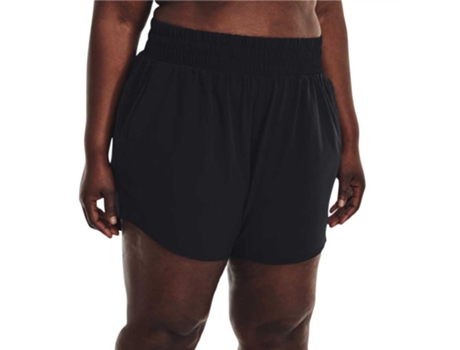 Calção UNDER ARMOUR Shorts Flex Woven 5´´ Preto 3X Mulher