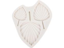 Molde de silicona para fondant con forma de palma, molde de silicona para dulces para decoración de Gokoco