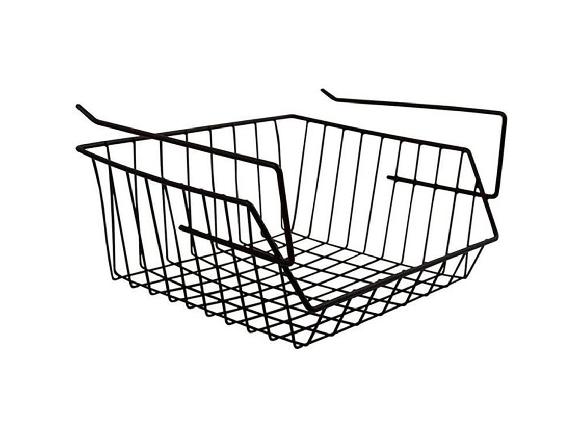 Cesta de Ordenação 30X27X13 Cm Prateadomsv