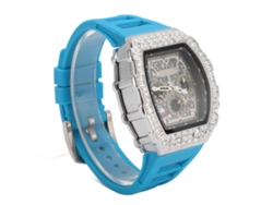 Elegante Reloj Mecánico Automático Para Hombre Con Correa De Silicona, Resistente Al Agua Hasta 30 Metros.