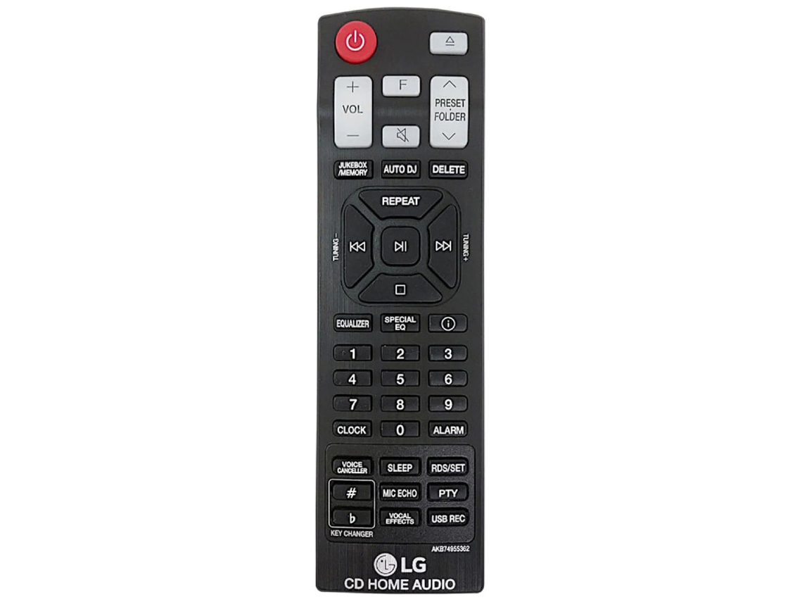 Mando Para Equipo De Audio Lg Akb74955362