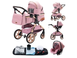 Cochecito Midas 3 en 1 Sdbaby Trio