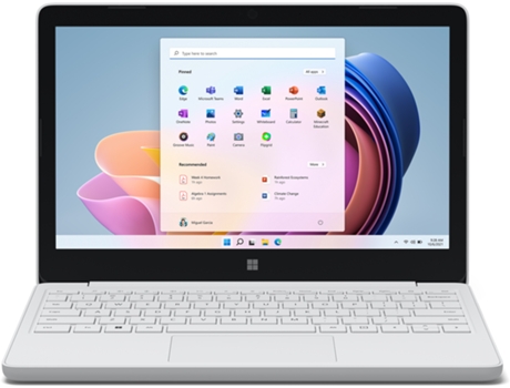 Portátil MICROSOFT 68281 7899 (11.6 '' - Intel® Celeron® N N4120 - RAM: 8 GB - 128 GB eMMC - Intel® UHD Graphics 600)