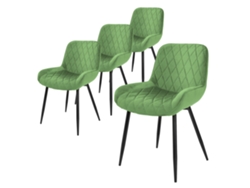 Conjunto De 4 Cadeiras De Jantar Cadeira De Jantar ML-DESIGN