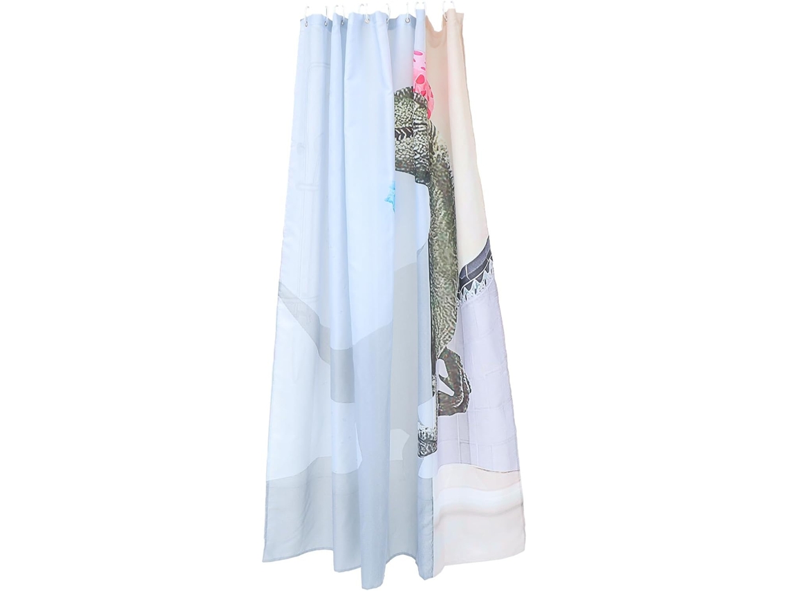 Yarnow 1juego Cortina De Baño Con Diseño De Dinosaurio Antimoho Y Para Decoración De Baño Y Ducha Decorativo Para Hogar