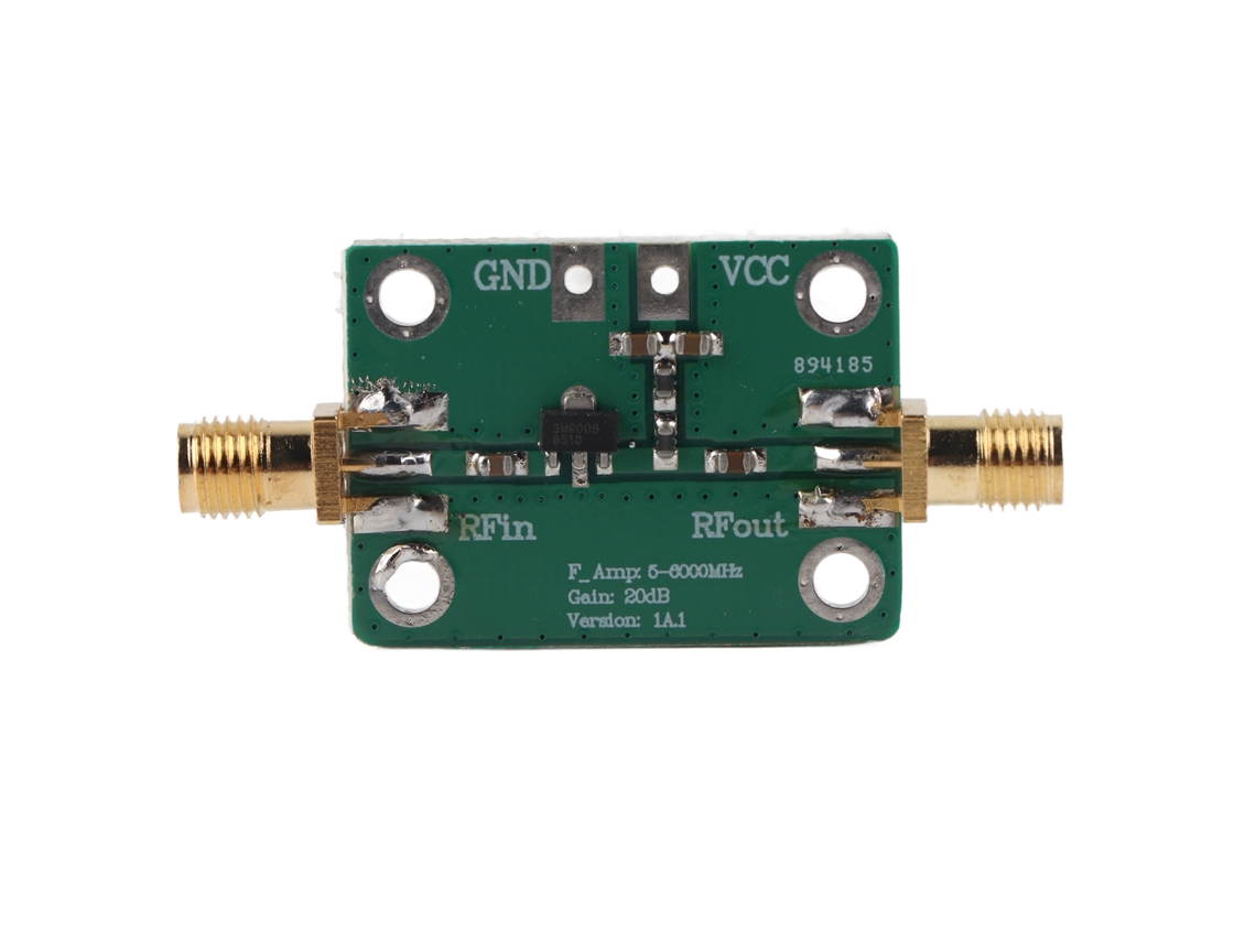 Módulo Amplificador De Ruido Bajo Lna Rf Ancho Banda 5-6000mhz 20db