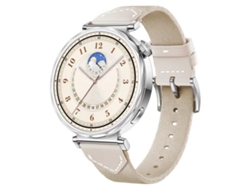 Bracelete Para Huawei Watch Gt 5 / 4 / 3 (41mm) - Couro Trançado Híbrido Starlight
