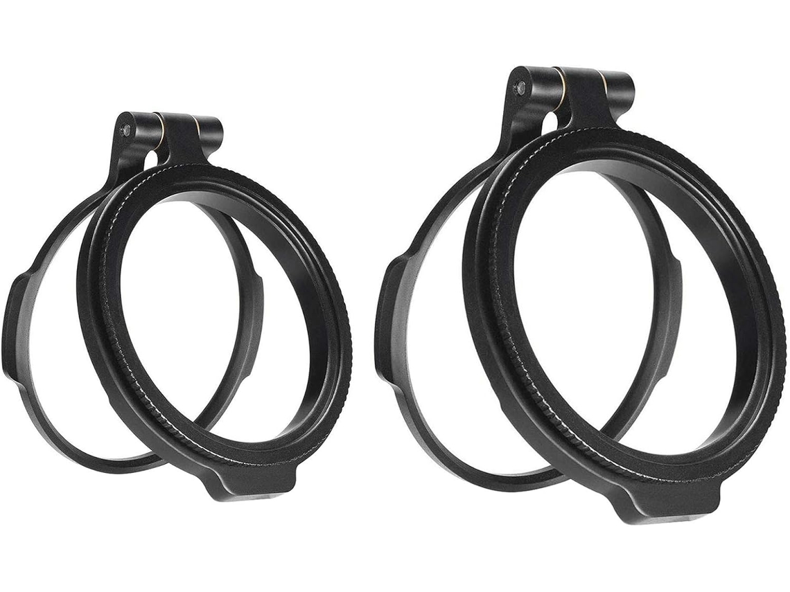 Juego De 2 Adaptadores De Liberación Rápida Para Objetivos De Cámaras Réflex Digitales: 62 Mm Y 67 Mm.