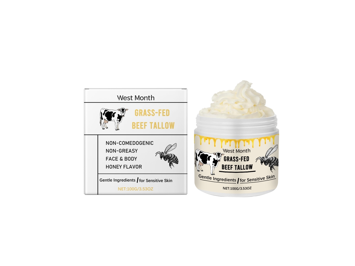 Crema hidratante de grasa de res