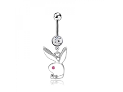 Anillo Falso De Ombligo Con Conejo Creativo De Moda Para Mujeres Chicas Joyería Corporal De Acero Inoxidable 13
