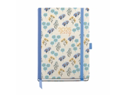 Agenda Semanal 122X168Mm 2025 MIQUELRIUS Diario Margaritas con Elástico 33083