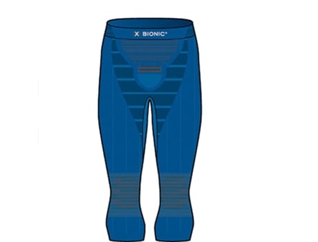 Pantalones Ajustados para Hombre X-BIONIC Energizer 4.0 Azul para Corrida (S)