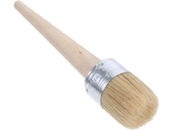 Pinceles Redondos De Cera De 50 Mm Con Cerdas Naturales, Certificados, Aplicador Preciso Para