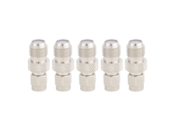 Adaptador de conexión coaxial RF de conector hembra SMA a conector hembra F