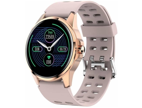 Smartwatch MDUG Monitor de Pressão Arterial Rosa