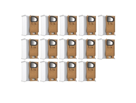 14 peças para saco de pó de tecido não tecido xiaomi roborock h7 h6
