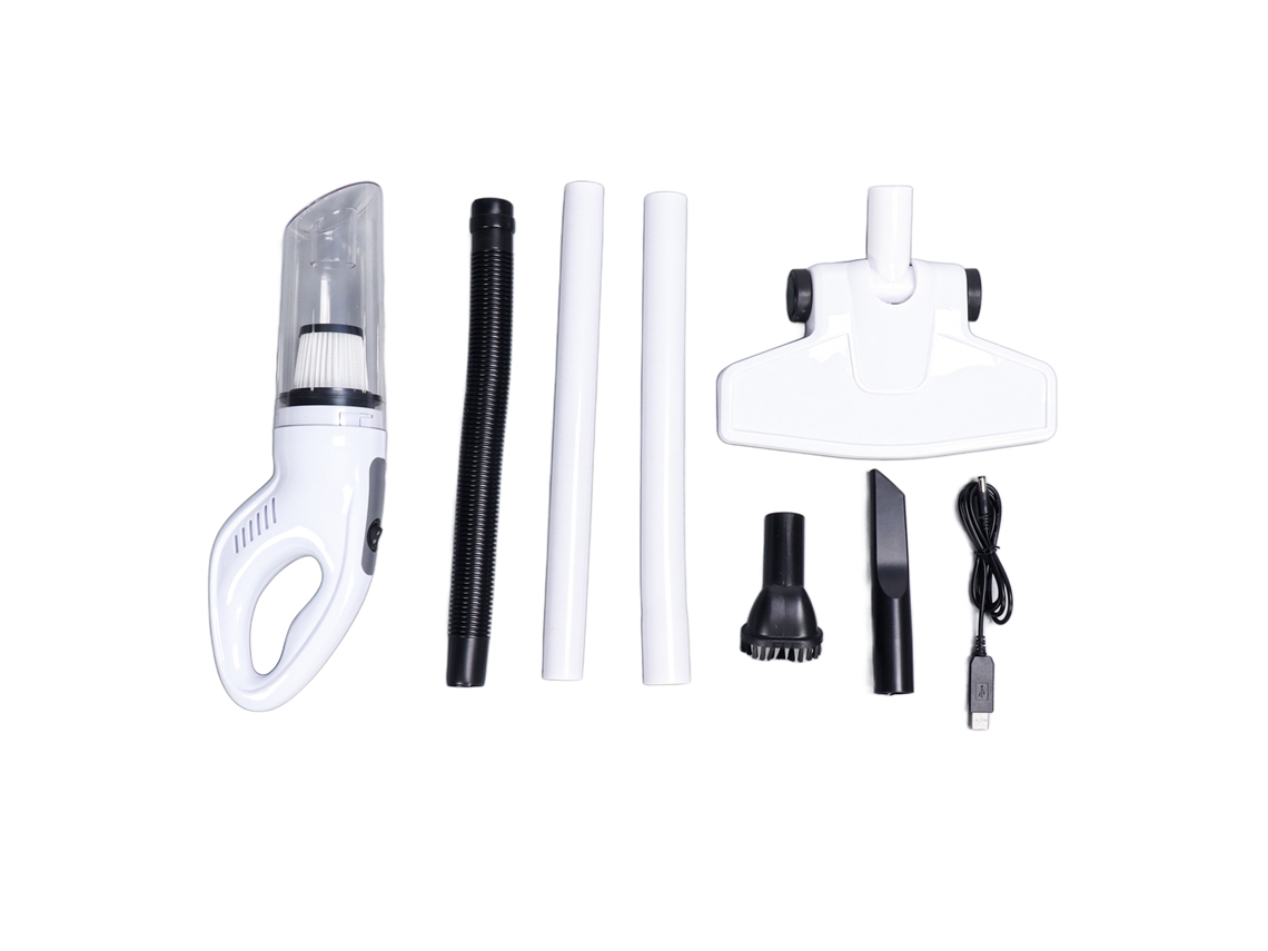 Mini Aspiradora Portátil Inalámbrica Recargable Para Coche Y Hogar Con Alta Potencia De 120 W.
