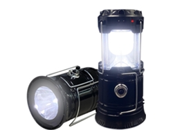 2 Uds. Linterna Camping Plegable Solar + Usb, Impermeable. Para Emergencia, Senderismo Y Exterior.