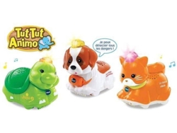 Figura VTECH Tortuga, San Bernardo y Gato
