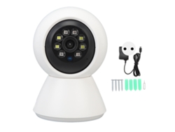 Monitor De Seguridad Infantil Inalámbrico De 360°, Cámara Bidireccional, Audio Inteligente, Enchufe Europeo.