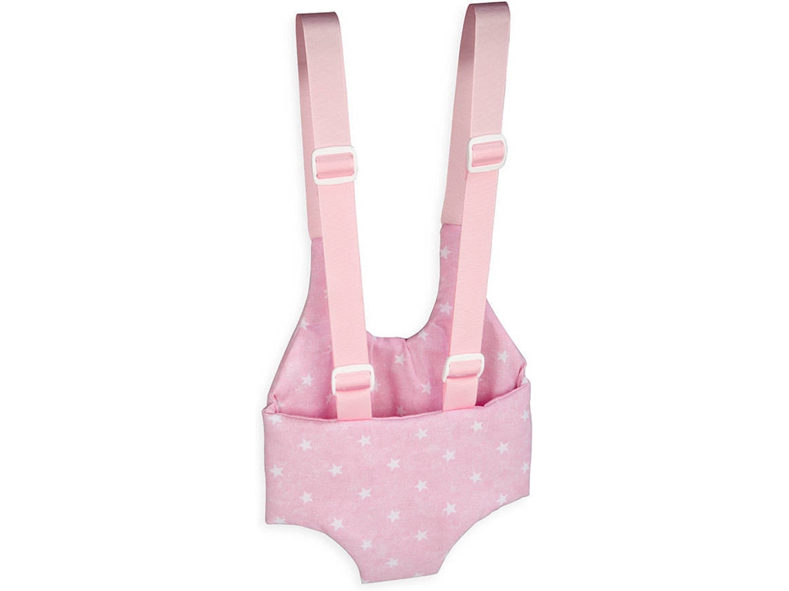 Interesar Portavoz emocional Ropa para Muñecas ARIAS Portabebe Regulable Rosa para Muñecos 45 cm (41,5 x  4 x