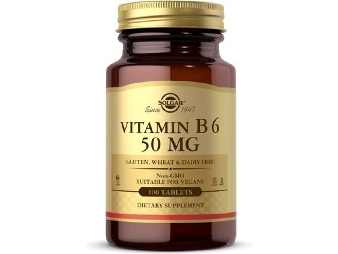 Té SOLGAR Vitamina B (100 tabletes)