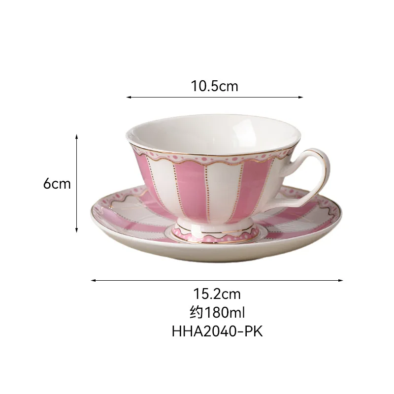 Caneca De Porcelana Fina Em Estilo Nórdico (vermelha, 180ml) Com Decorações Requintadas Em Tons Claros, Uma Xícara De Café Luxuosa.