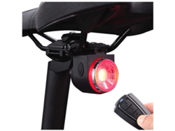 Luz trasera de alarma para bicicleta con sensor de freno inteligente Luz trasera de alarma para bicicleta con Re-Control ENZONS Negro