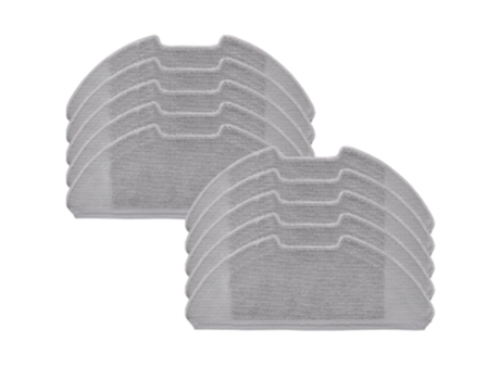 10pcs esfregão pano trapos almofada para xiaomi mi robot vacuum-mop 2 lite