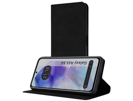 Estuche para Samsung Galaxy A55 5G TUMUNDOSMARTPHONE Negro